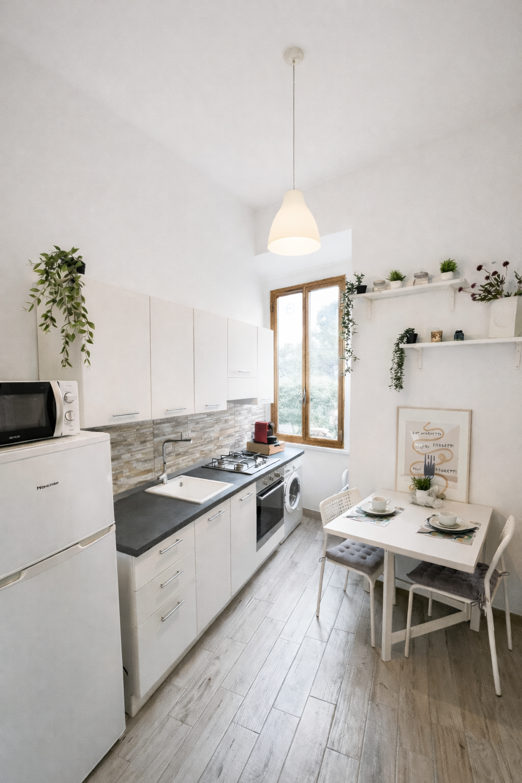 Cucina e zona pranzo